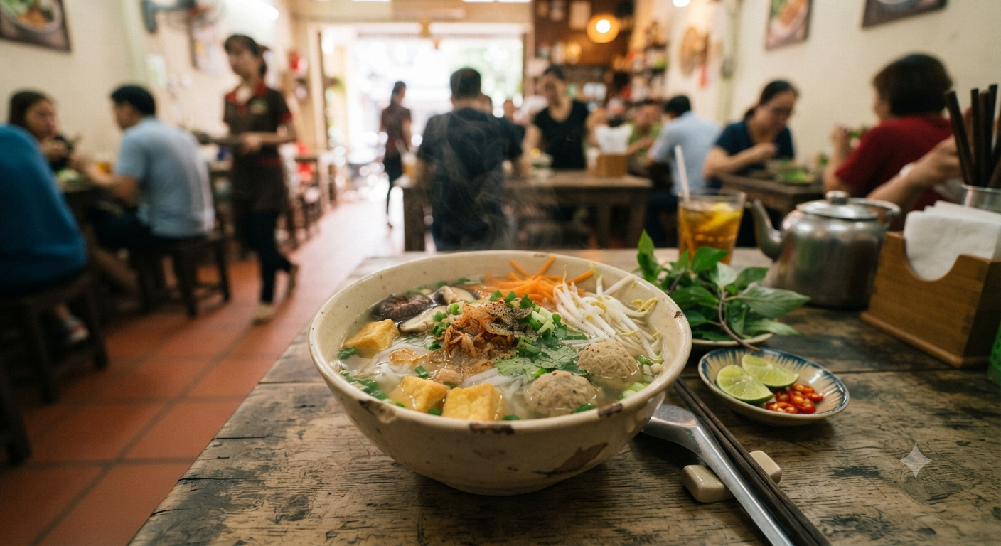 Hủ tiếu chay: Hương vị quen thuộc, lựa chọn an toàn cho người mới bắt đầu